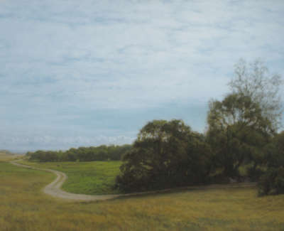 16 Road Oil On Canvas 60X90Cm