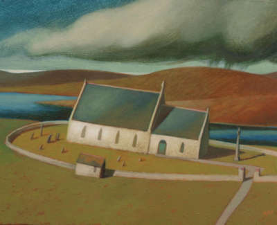 Church At Stenness By Neil Macdonald