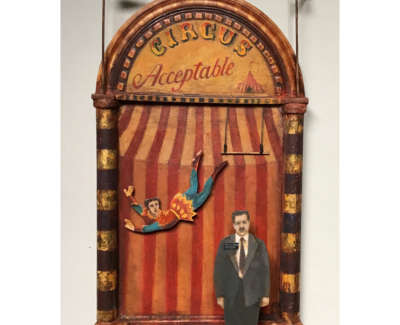 The Acceptable Circus  Oil On Board 51 X 25 5 X 10 Cm £1500 00