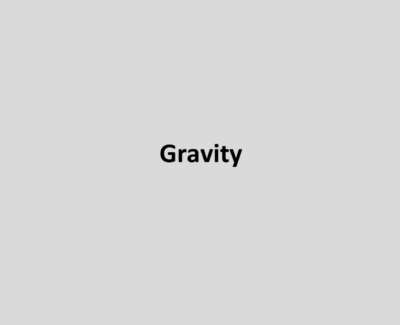 Gravity Poem