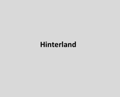 Hinterland Poem