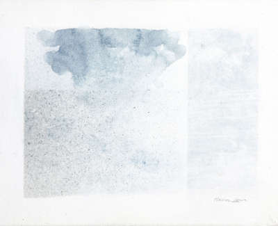 Horizon Cloud  Watercolour On Canvas 30 X 40 Cm £800 00