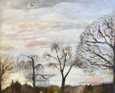 How The Trees Scrape The Clouds 50X70Cm