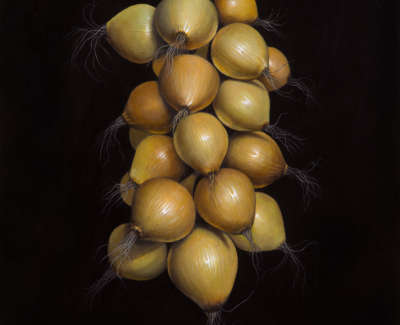 James Fairgrieve Rsa Rsw Onions Iii Acrylic On Gesso On Board 58 X 43 Cm £3100