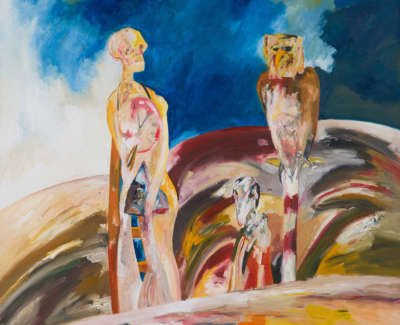 John Bellany Time Will Tell Oil On Canvas 1985 172 5 X 172 5Cm
