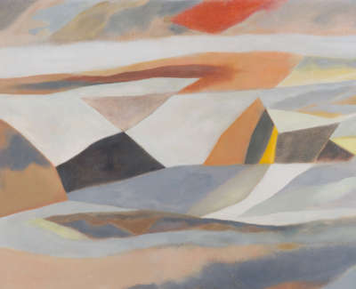 John Busby Rsa Rsw Swla Landscape 67 Oil 1967 86 X 105 Cm £4800 00