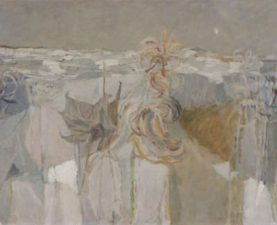 John Busby Rsa Rsw Swla Silent Landscape  Oil 1954 52 X 90 Cm £6000 00