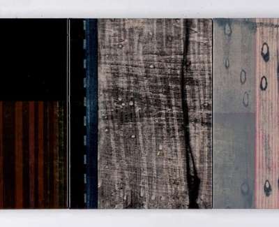 Paul Furneaux Yau Night Rain Triptych 30Cm X 120Cm X 4 Cm