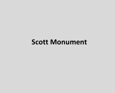 Scott Monument Poem