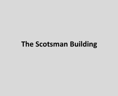 The Scotsman Building Poem