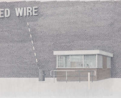 United Wire Pencil On Paper 84 X 60 Cm