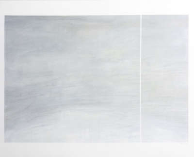 Weather Marks  Acrylic On Canvas 91 X 122 Cm £5000 00