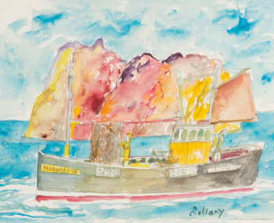 Bellany  J  Margarets Bk38  Watercolour 56X76